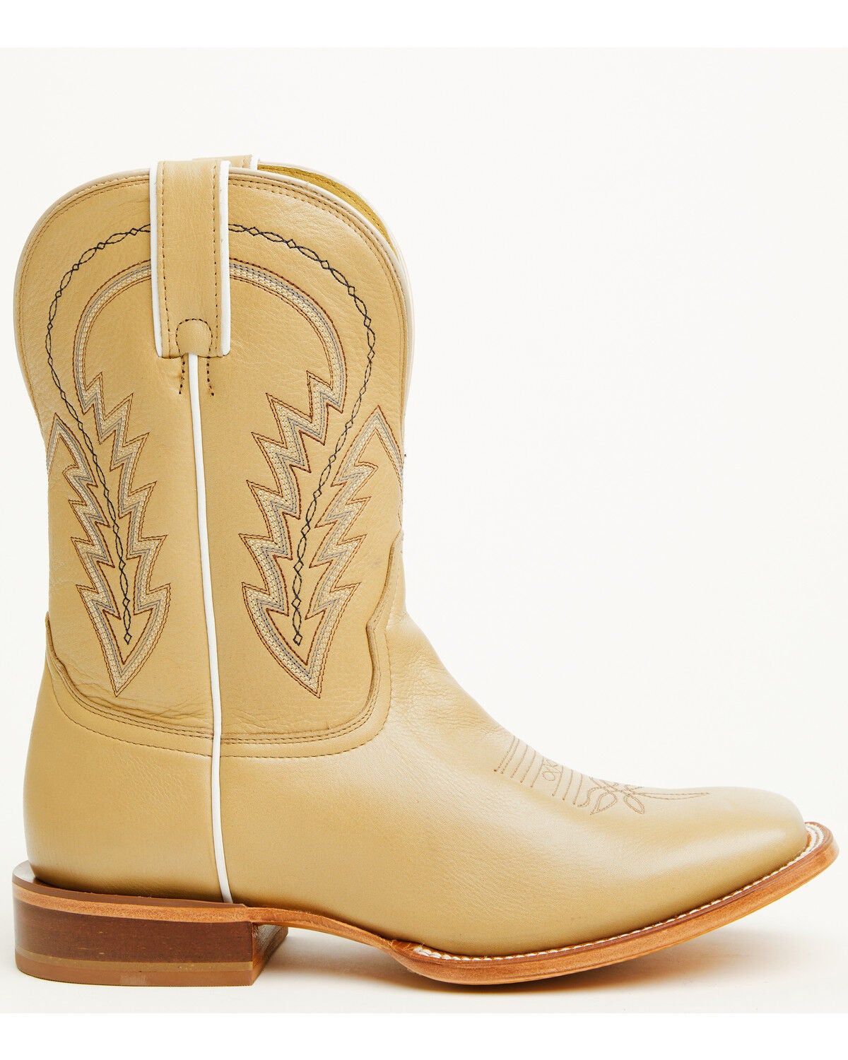 Image #2 - Tony Lama Men's Boot Barn Exclusive Clayton Blonde Western Boots - Broad Square Toe, Tan, hi-res