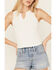 Image #2 - Miss Me Women's Rhinestone Tank Top, White, hi-res