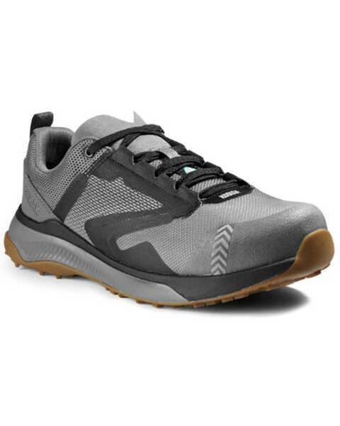 Kodiak Men's Quicktrail Low Athletic Work Shoes - Nano Composite Toe, Grey, hi-res