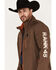 Image #2 - RANK 45® Men's Bronco Striped Embellished Softshell Jacket, , hi-res