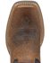 Ariat Boys' Tombstone Western Boots - Broad Square Toe, Earth, hi-res