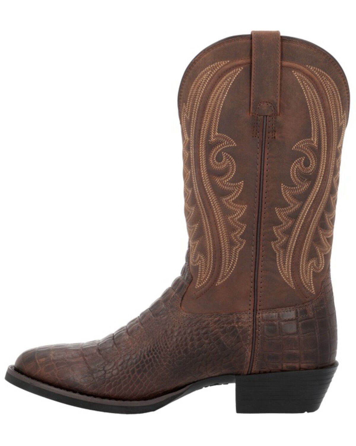 Image #3 - Durango Men's Shyloh Western Boots - Round Toe, Brown, hi-res