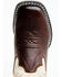 Image #6 - RANK 45® Boys' Austin Western Boots - Broad Square Toe, Ivory, hi-res