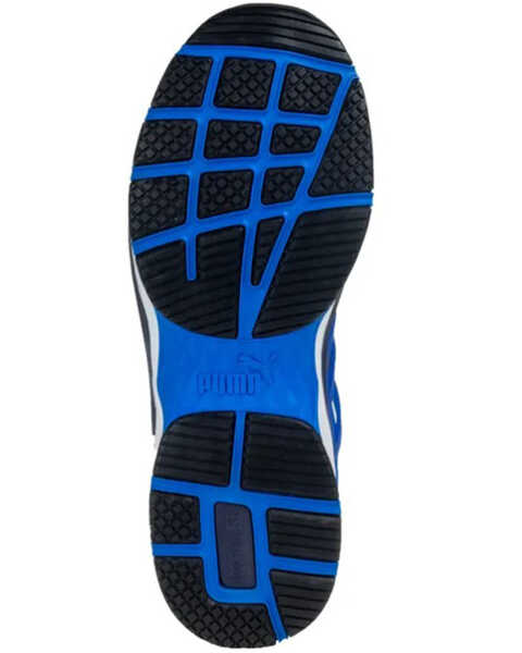 Image #7 - Puma Safety Men's Velocity 2.0 Work Shoes - Fiberglass Toe, Blue, hi-res