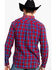 Levi's Men's Red Mondy Plaid Long Sleeve Western Flannel Shirt , Red, hi-res