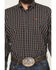 Image #3 - Cinch Men's Plaid Print Long Sleeve Button-Down Stretch Western Shirt, Black, hi-res