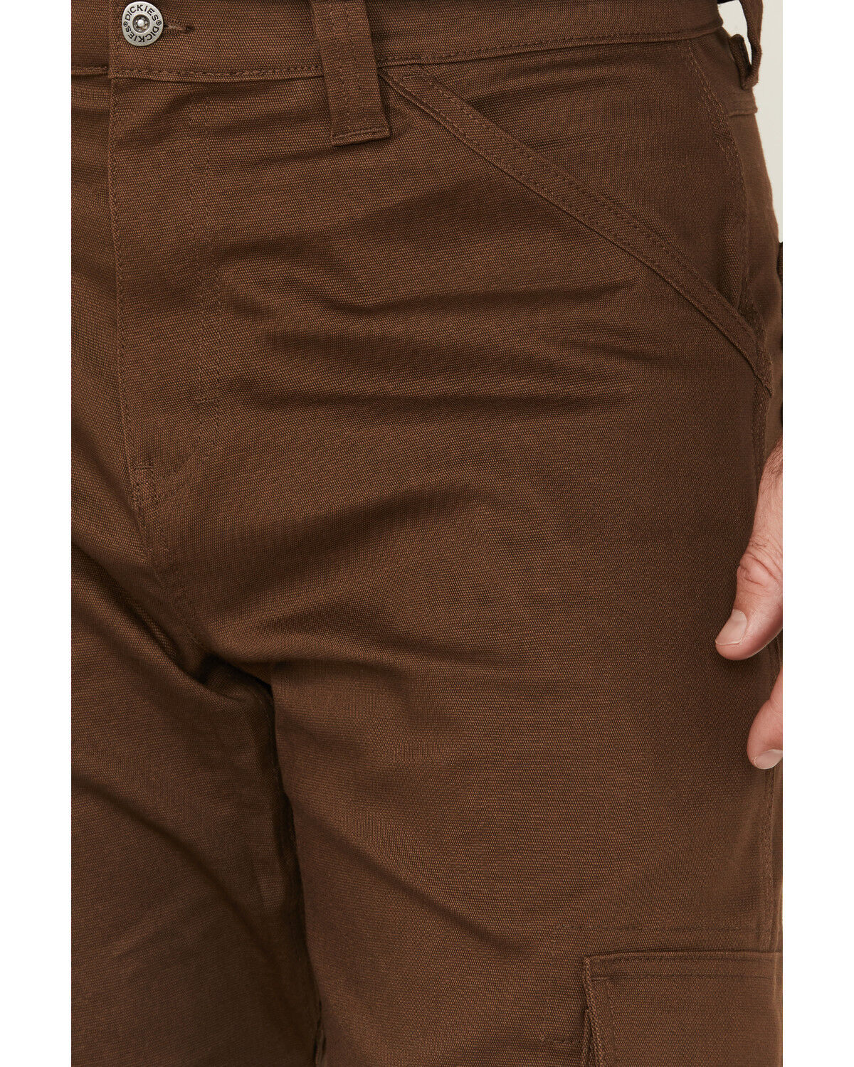 Image #2 - Dickies Men's FLEX Duratech Relaxed Fit Duck Cargo Pants, Brown, hi-res