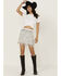 Image #1 - Rock & Roll Denim Women's Sequins Fringe Skirt, , hi-res