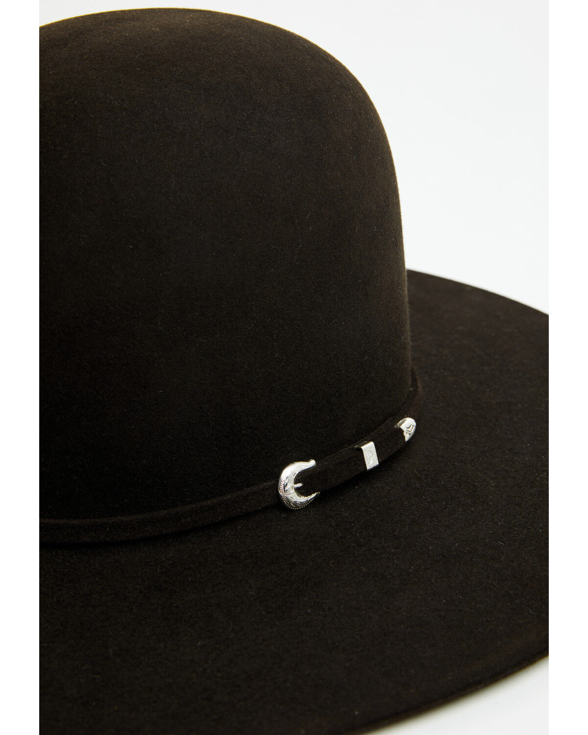 Image #2 - Serratelli Boss 10X Felt Cowboy Hat, Brown, hi-res