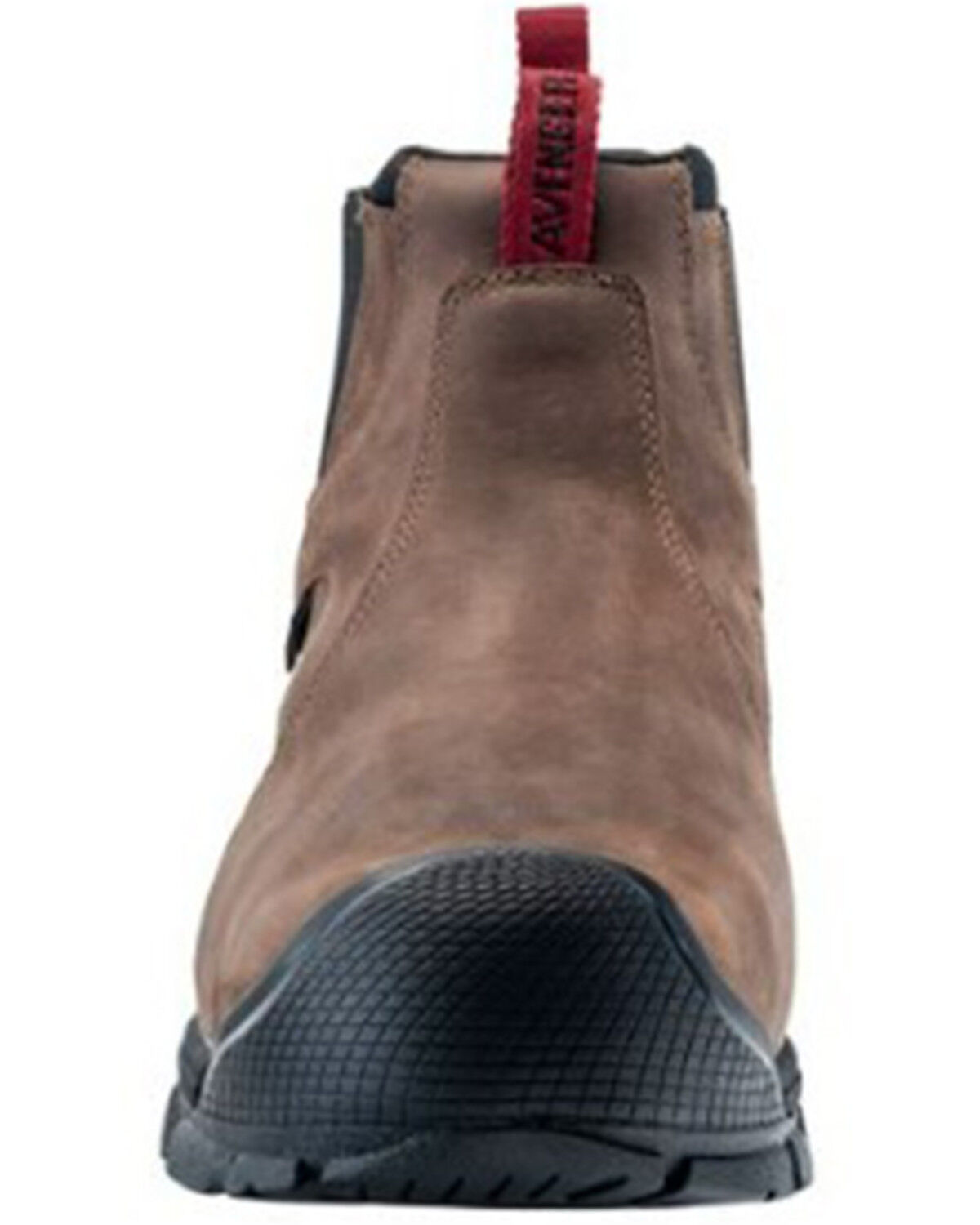 Image #4 - Avenger Men's Ripsaw Romeo Waterproof Pull On Chelsea Work Boots - Alloy Toe, Brown, hi-res