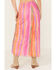 Image #4 - Show Me Your Mumu Women's Dazy Mesh Striped Midi Skirt, Pink, hi-res