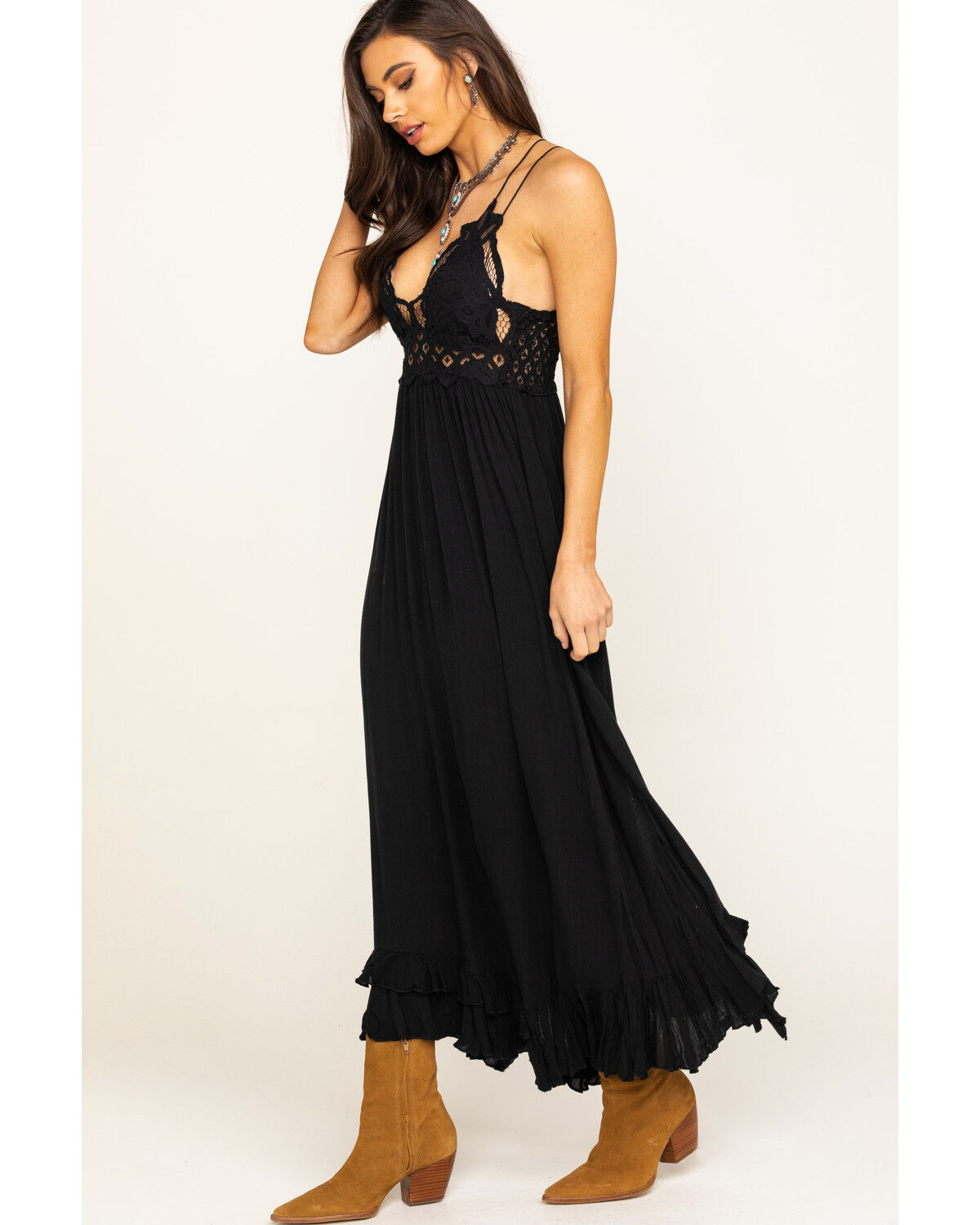 adella maxi slip dress