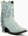 Image #1 - Dingo Women's Sweet Water Western Fashion Booties - Snip Toe, Blue, hi-res