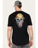 Image #1 - Ariat Men's Rebar Workman Born For This Short Sleeve T-Shirt, Black, hi-res