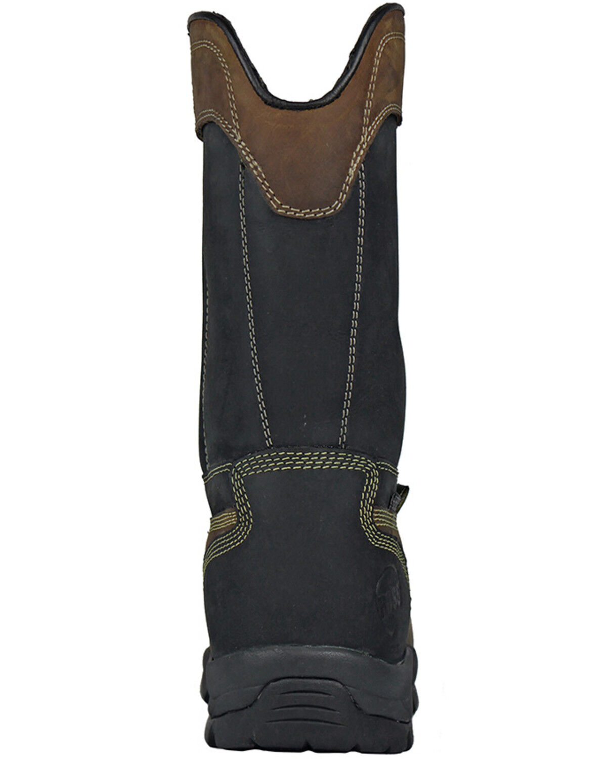 Image #5 - Hoss Men's Slag Waterproof Metguard Wellington Work Boots - Composite Toe, Brown, hi-res