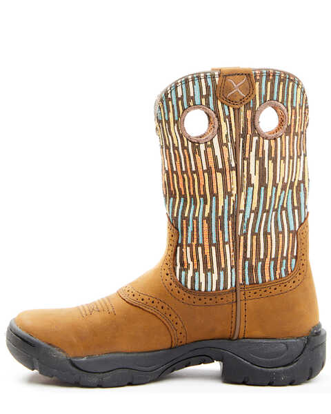 Image #3 - Twisted X Women's All Around Western Work Boots - Soft Toe, Brown, hi-res