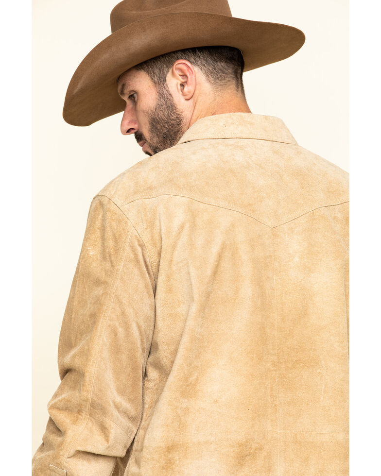 Moonshine Spirit Men S Auckland Long Sleeve Suede Shirt Jacket Country Outfitter