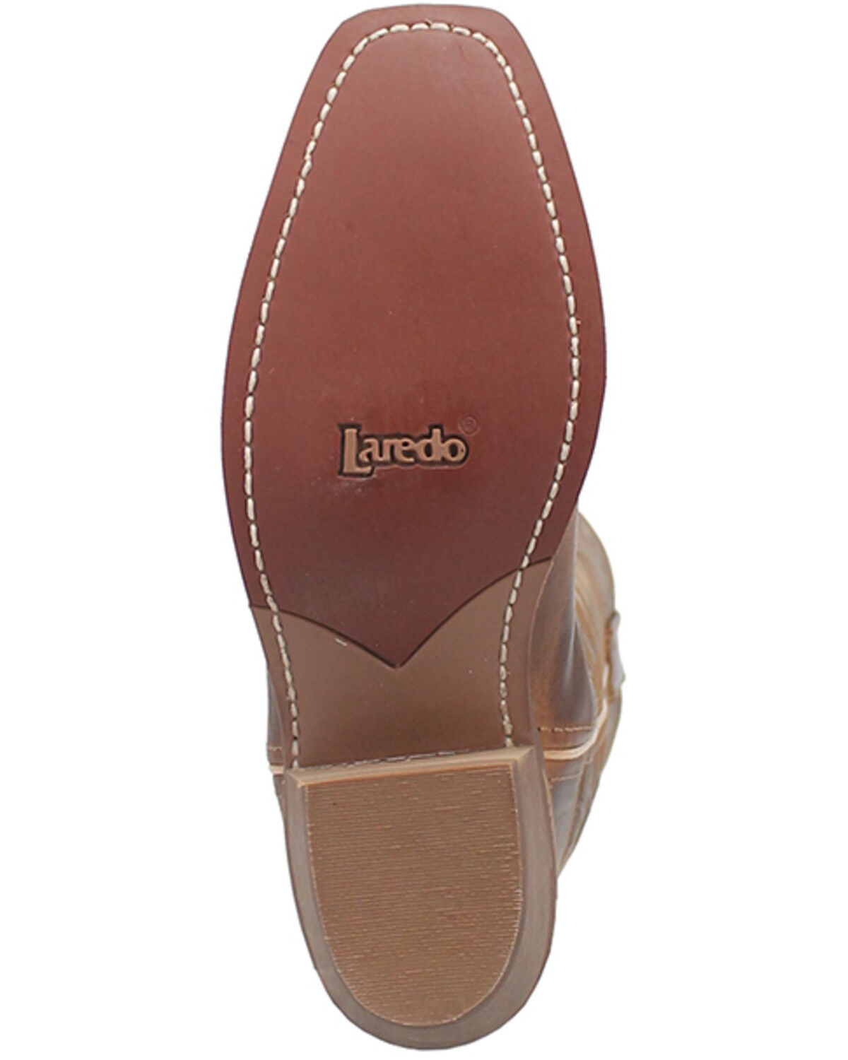 Image #7 - Laredo Women's Letty Western Boots - Square Toe, Tan, hi-res