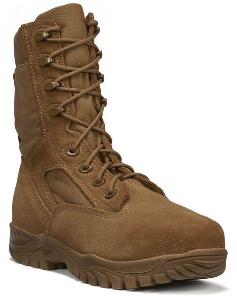 Image #1 - Belleville Men's C312 Hot Weather Tactical Boots - Steel Toe, Coyote, hi-res