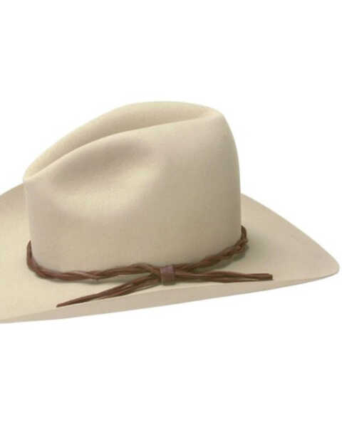 Stetson Men's 6X Gus Fur Felt Cowboy Hat, Silverbelly, hi-res