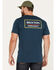 Image #4 - Brixton Men's Palmer Proper Logo Graphic T-Shirt, Teal, hi-res