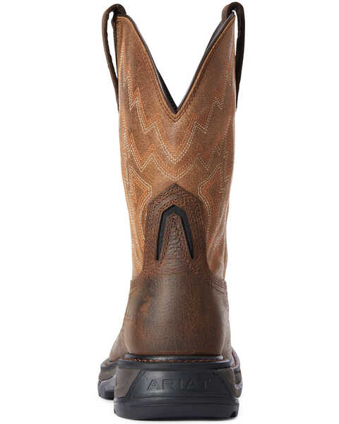 Ariat Men's Big Rig Western Boots - Square Toe, Brown, hi-res