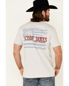 Cody James Men's CJ For President Graphic Short Sleeve T-Shirt , Light Grey, hi-res