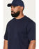 Image #3 - Hawx Men's Backbone Short Sleeve Graphic Pocket Work T-Shirt, Navy, hi-res