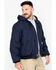 Image #4 - Carhartt Men's FR Work Jacket, Navy, hi-res
