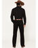 Image #3 - Rock & Roll Denim Men's Double Barrel Relaxed Straight Reflex Stretch Denim Jeans, Black, hi-res