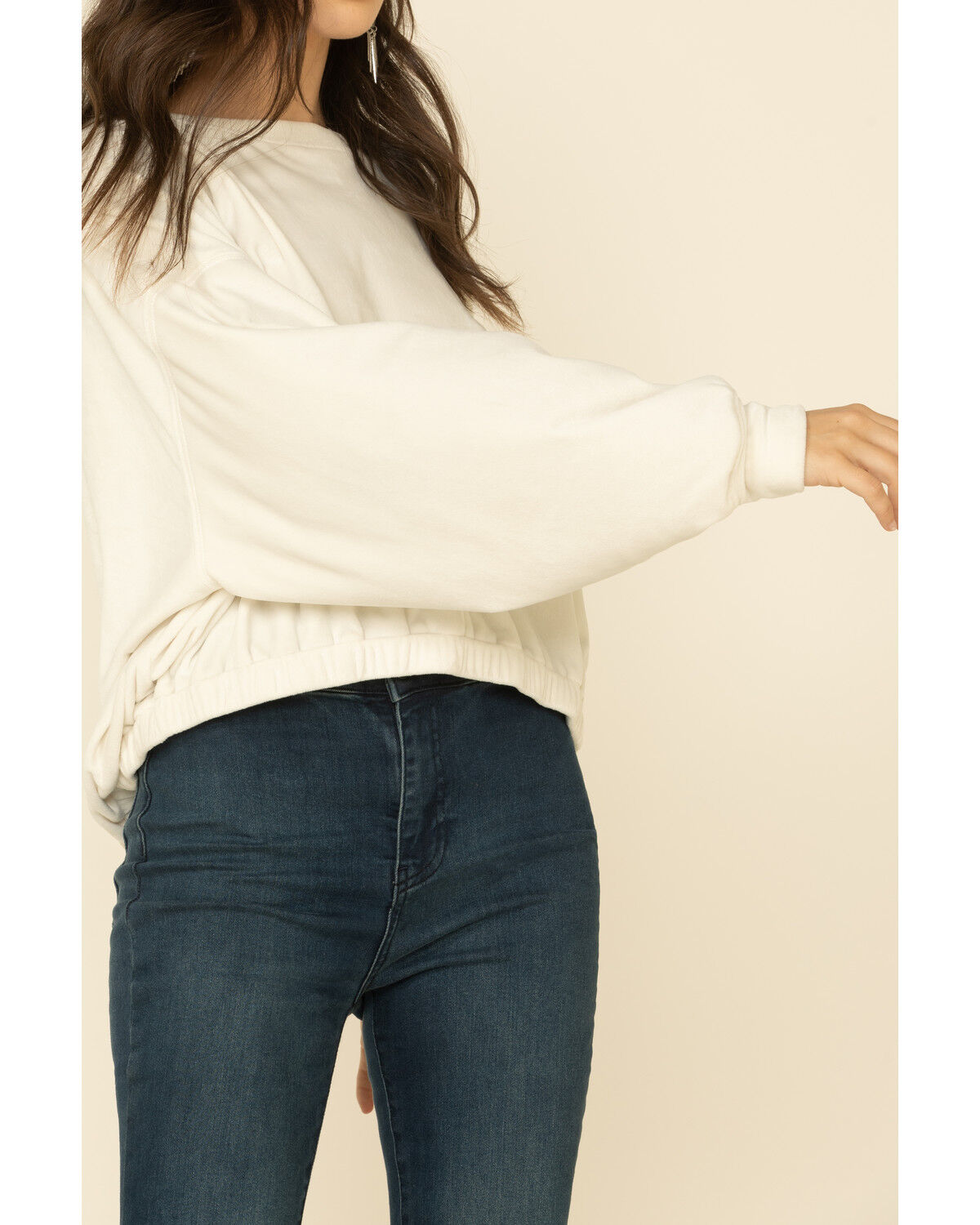 Image #3 - Z Supply Women's Bodhi Velour Sweatshirt, , hi-res