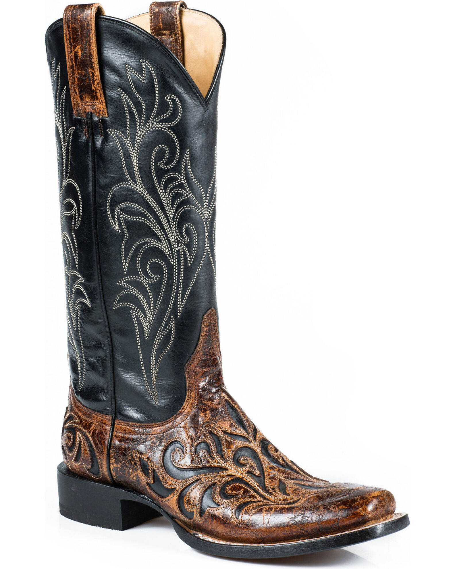 Stetson tooled boots online