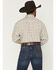 Image #4 - George Strait by Wrangler Men's Paisley Print Long Sleeve Button-Down Stretch Western Shirt, Brown, hi-res