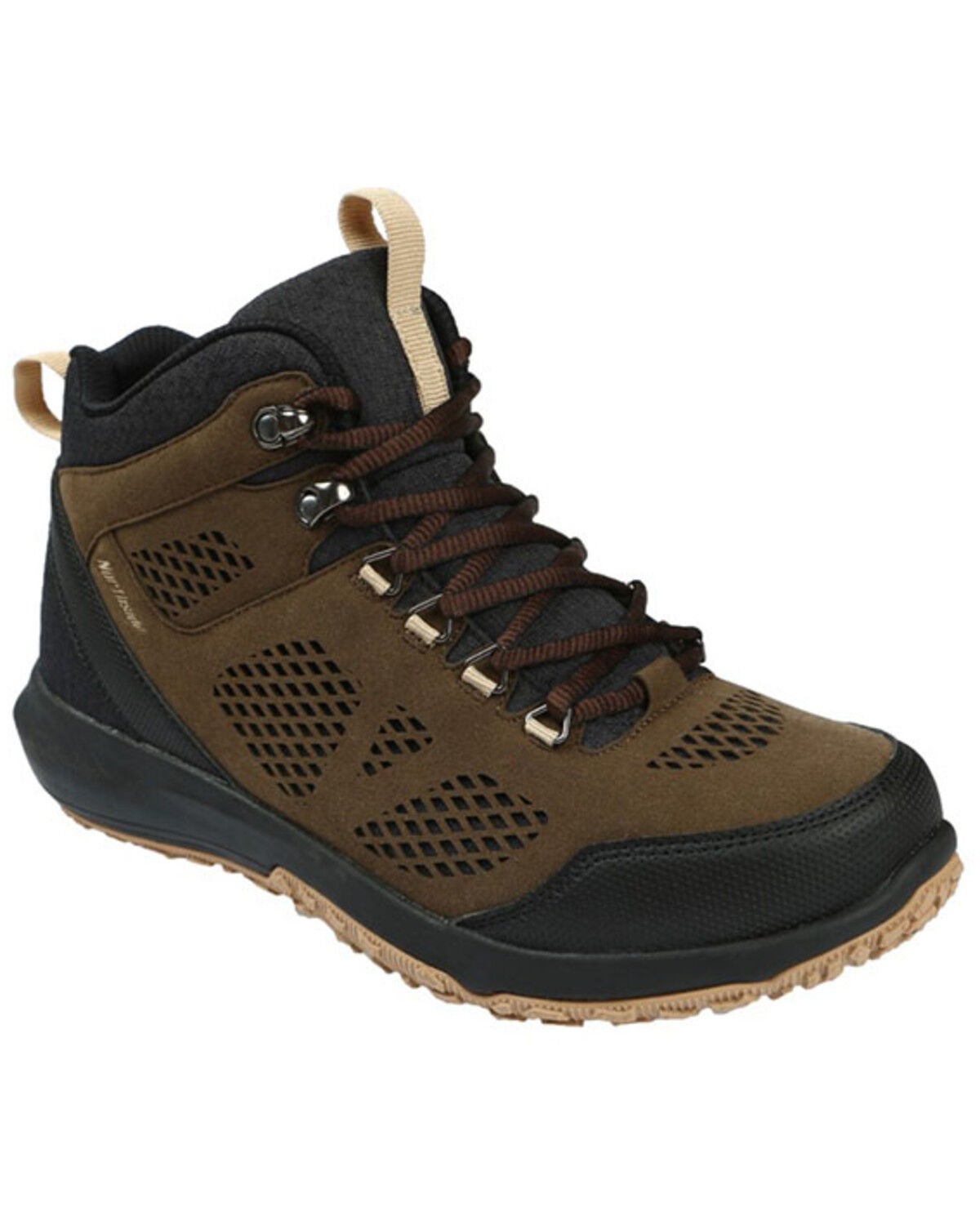 Image #1 - Northside Men's Benton Waterproof Hiking Shoes - Soft Toe, Brown, hi-res
