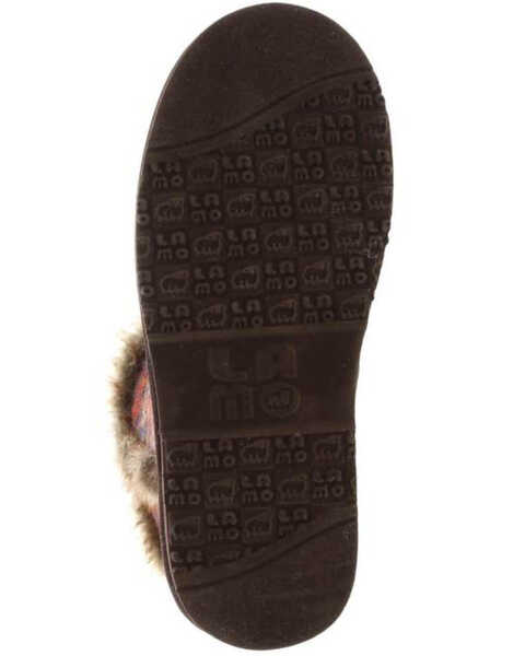 Lamo Footwear Women's Yuma Fleece Boots - Round Toe, Chocolate, hi-res