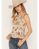 Image #1 - Shyanne Women's Oakhurst Conversation Print Tank Top, Beige, hi-res