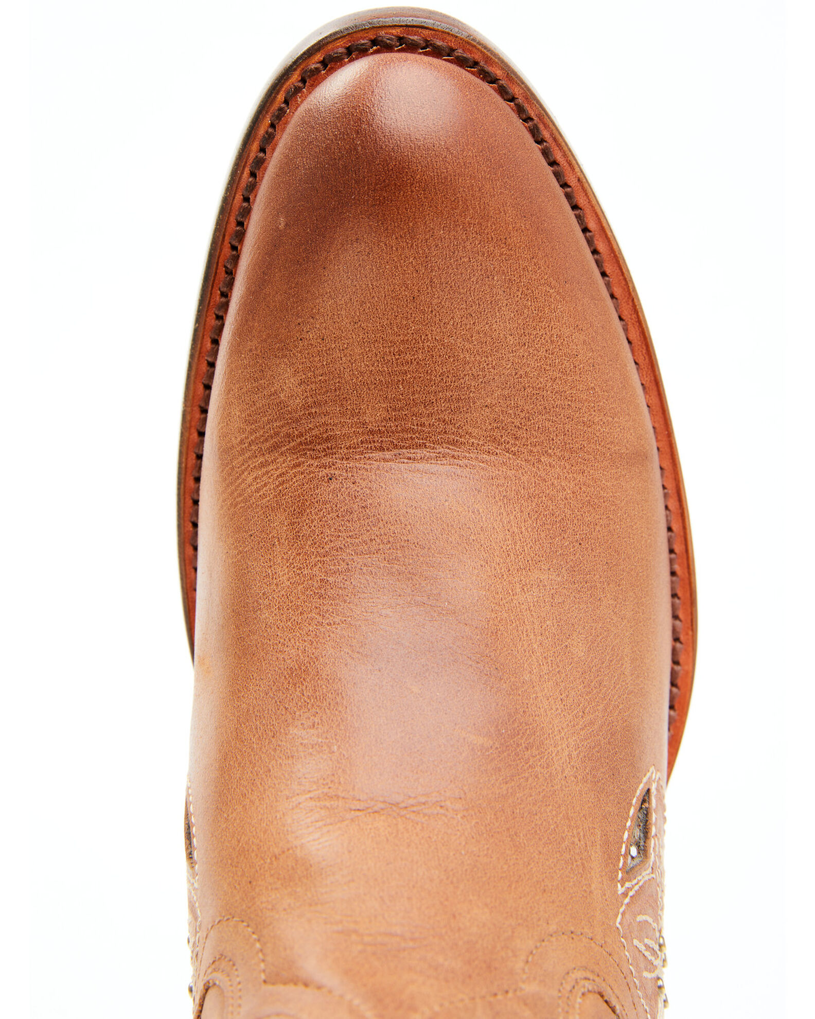 Image #6 - Shyanne Women's Lily Fashion Booties - Round Toe, Cognac, hi-res