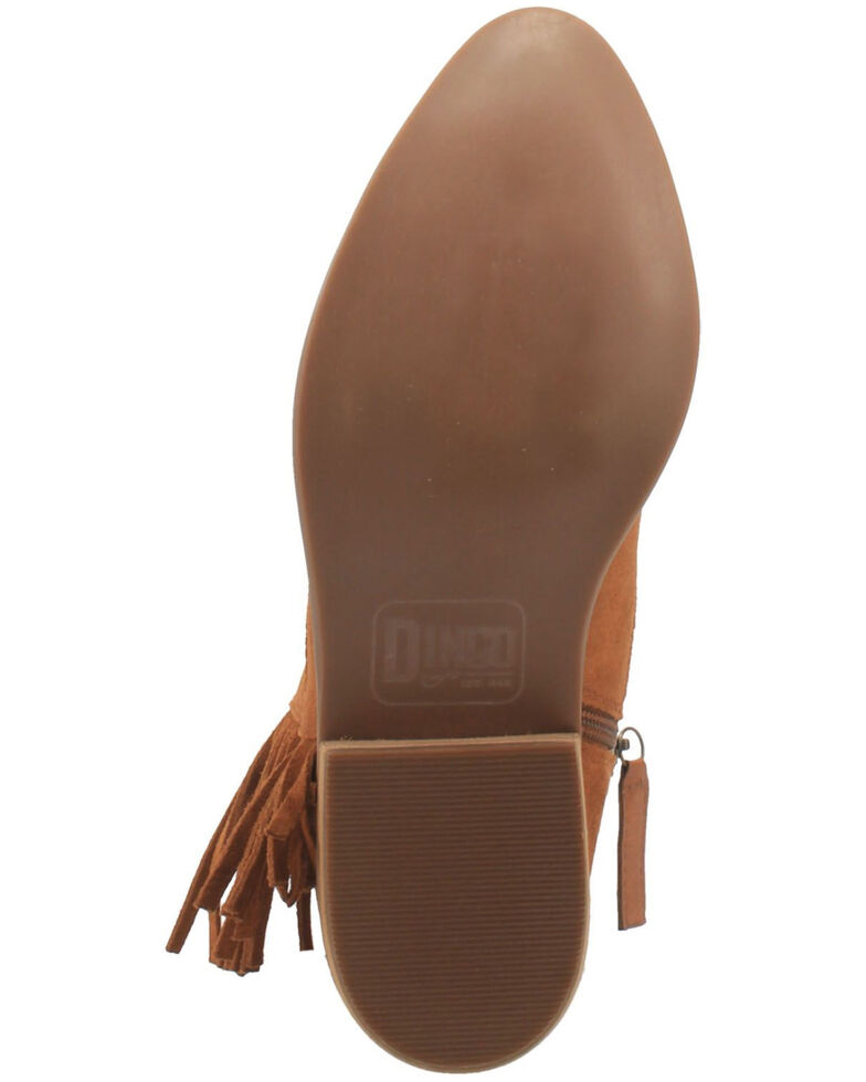 Dingo Women's Lonestar Fashion Booties - Snip Toe, Brown, hi-res