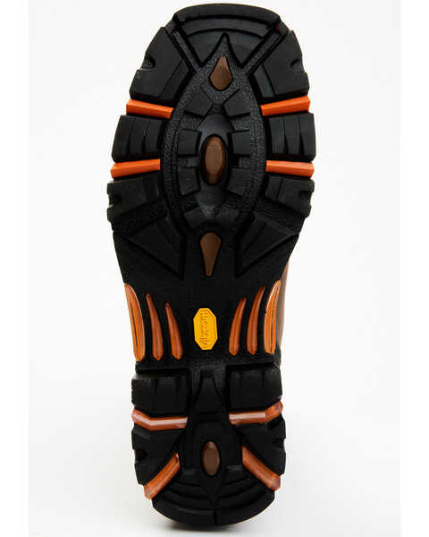 Image #7 - Cody James Men's Waterproof Met Guard Western Work Boots - Composite Toe, Brown, hi-res