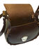 Western Express Women's Brown Floral Leather Shoulder Bag , Brown, hi-res