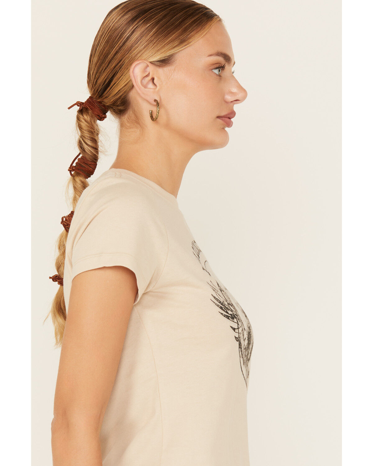 Image #2 - Shyanne Women's Heading South Short Sleeve Graphic Tee, Natural, hi-res