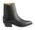 Image #2 - Boulet Men's Zipper Western Boots - Round Toe, Black, hi-res