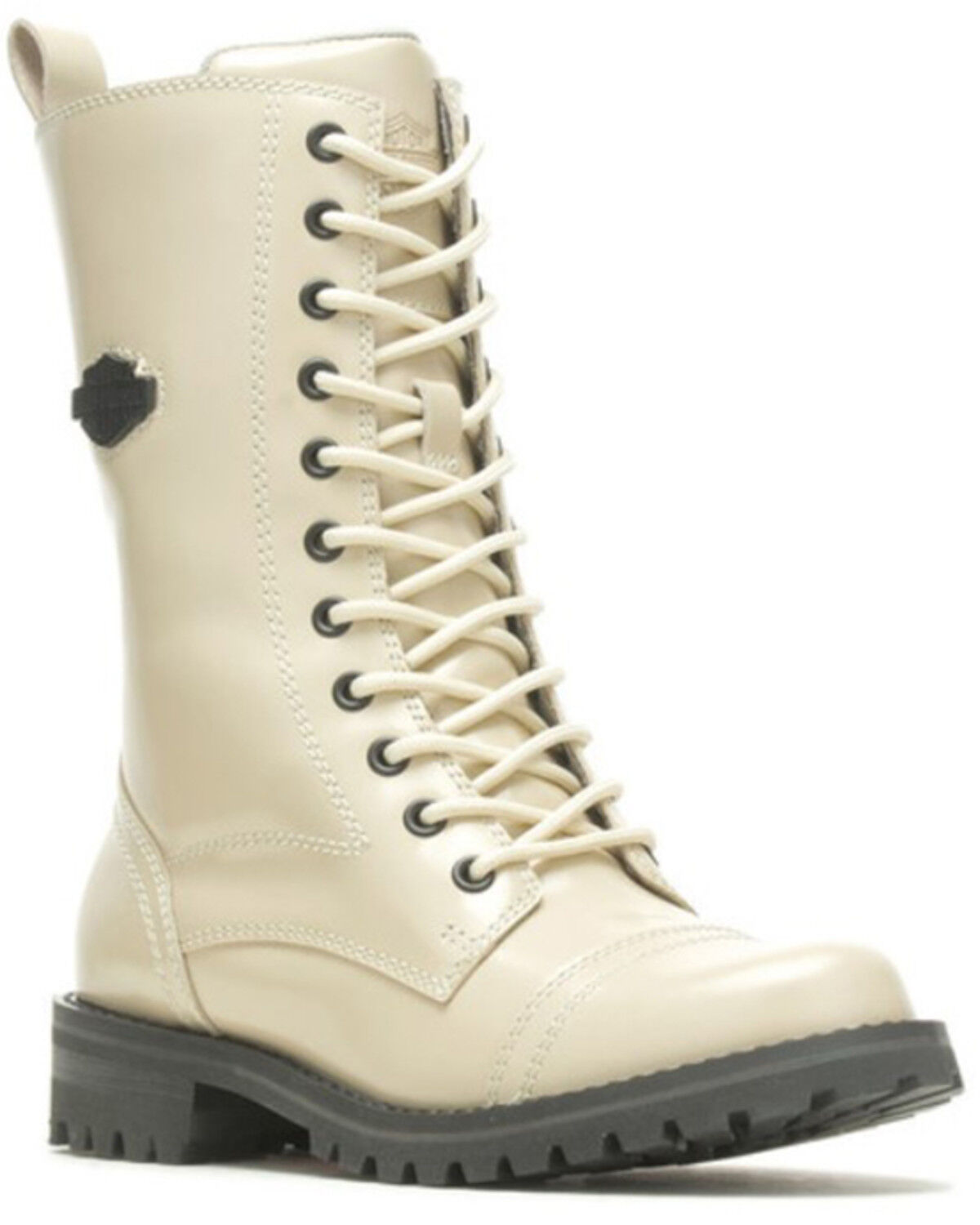 Image #1 - Harley Davidson Women's Walsen Motorcycle Boots - Round Toe, , hi-res