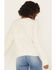Image #4 - Blue B Women's Boot Stitch Sweater, Cream, hi-res