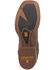 Image #7 - Dan Post Men's Bullhead Crackle Western Performance Boots - Broad Square Toe, Rust Copper, hi-res