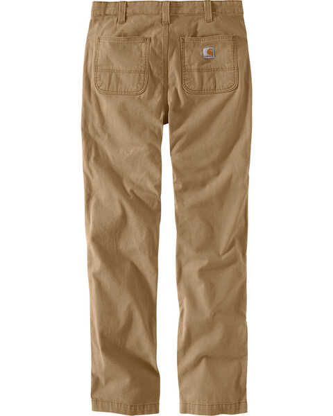 Image #1 - Carhartt Men's Rugged Flex Rigby Straight-Fit Straight Pants , Beige/khaki, hi-res