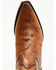 Image #6 - Sendra Women's Lizzie Western Booties - Snip Toe, Cognac, hi-res