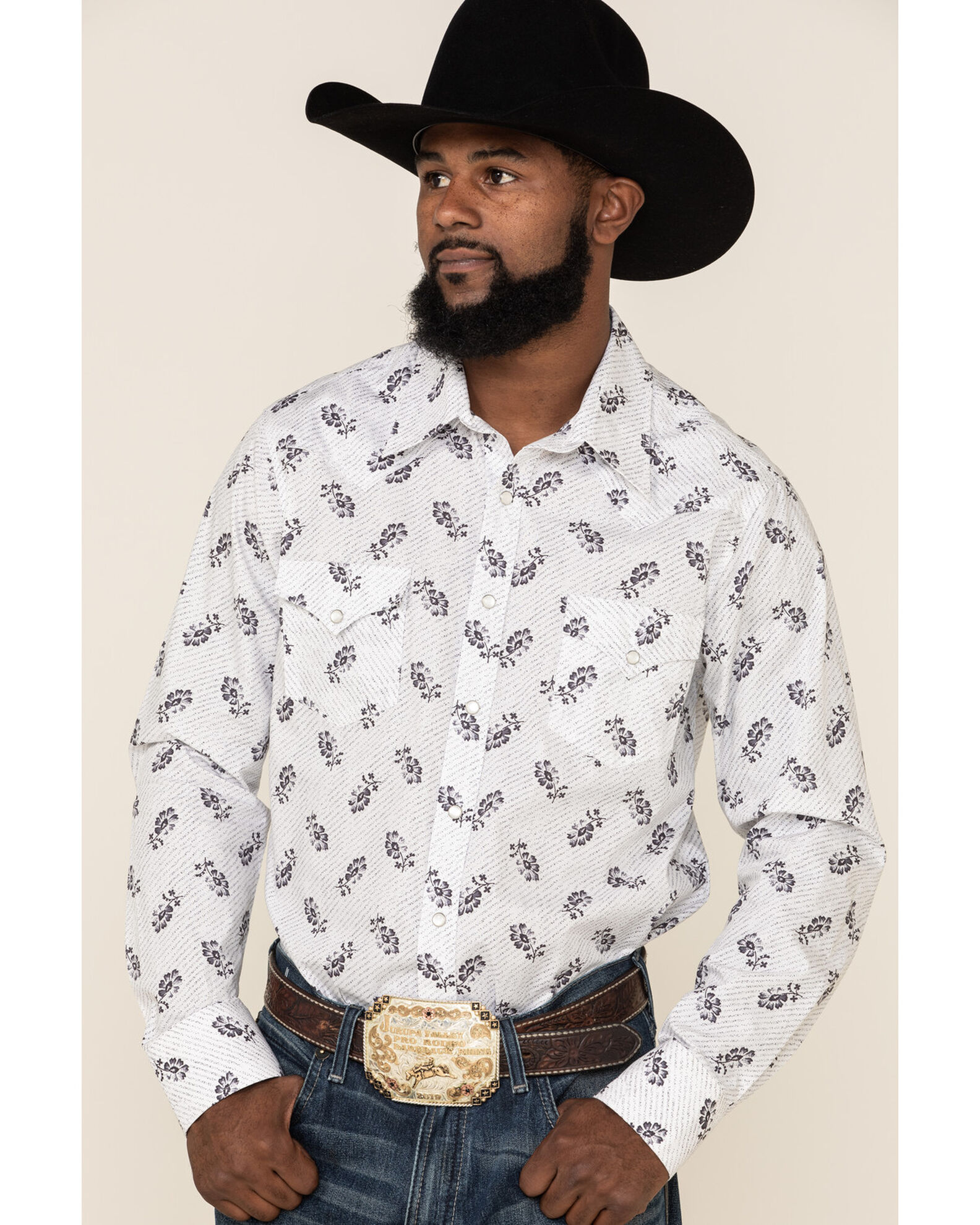 Rock and roll cowboy long sleeve shirts sale