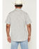 Image #4 - Moonshine Spirit&reg; Men's Silver Strand Paisley Print Short Sleeve Snap Western Shirt, Silver, hi-res