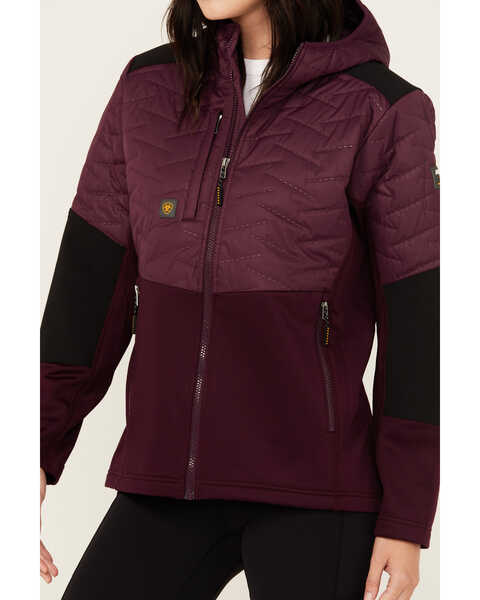 Image #3 - Ariat Women's Rebar Cloud 9 Insulated Jacket, Purple, hi-res